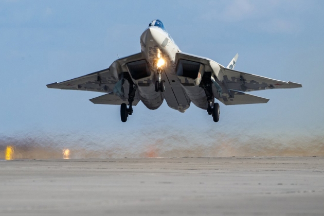 Không quân Nga nhận 3 tiêm kích Su-57 trong năm 2021?