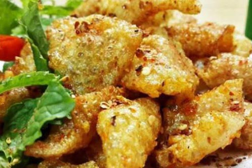 Bí quyết làm da heo chiên giòn ăn vào là nghiện