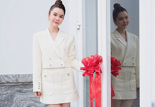 Hoa hậu Huỳnh Vy tậu biệt thự mới