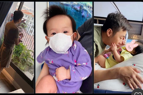 Cường Đô La lần đầu khoe ảnh chính diện của con gái