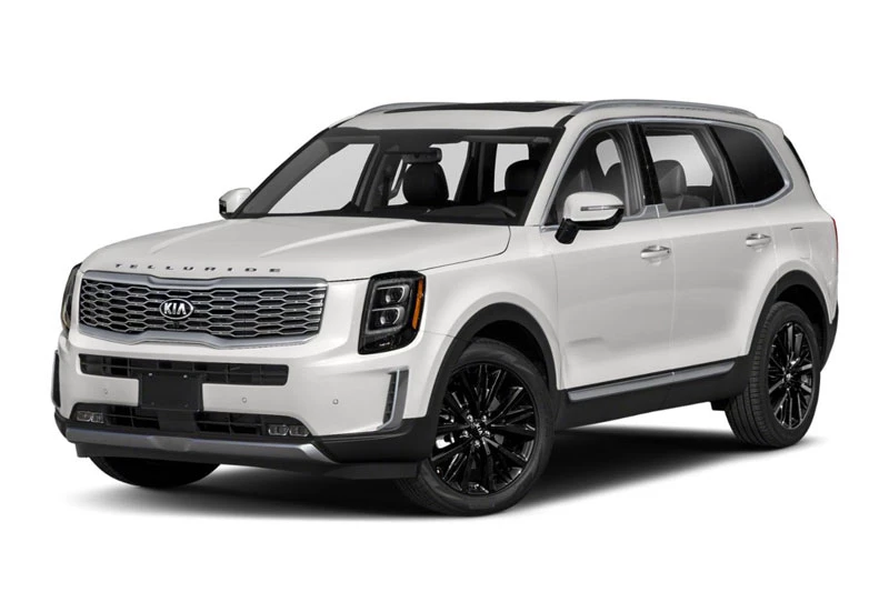 4. Kia Telluride 2021 (giá khởi điểm: 31.990 USD, điểm tổng thể: 8,4/10).