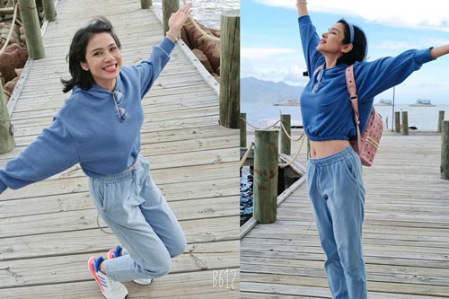 Sắp sửa qua tuổi 50 nhưng 'Nữ hoàng ảnh lịch một thời' Việt Trinh vẫn trẻ trung đến khó tin trong ảnh mới