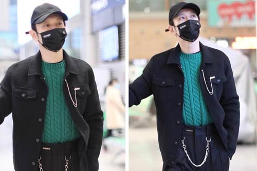 Huỳnh Hiểu Minh lộ diện với gương mặt bơ phờ sau lùm xùm tái hợp tình cũ khiến Angelababy bị khơi chuyện làm 'tiểu tam'