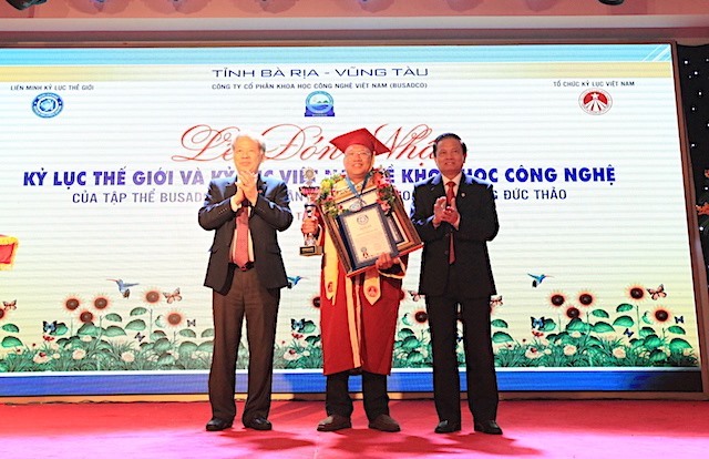 Xác lập Kỷ lục Thế giới và Việt Nam về Khoa học công nghệ cho Anh hùng Lao động - Nhà khoa học Hoàng Đức Thảo