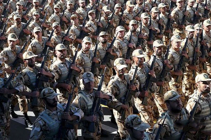 Quân đội Iran. Ảnh: Reuters