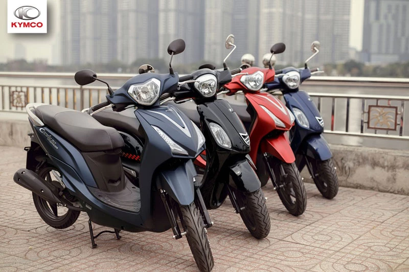 Kymco Candy Hermosa 50 và Like 50.