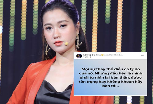 Lâm Vỹ Dạ bất ngờ đăng đàn ẩn ý chuyện bị thay thế, không được tôn trọng