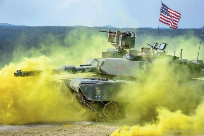 Hệ thống APS Trophy sẽ giúp xe tăng Abrams đối phó tốt hơn trước các mối đe dọa trên chiến trường. Ảnh: Janes Defense.