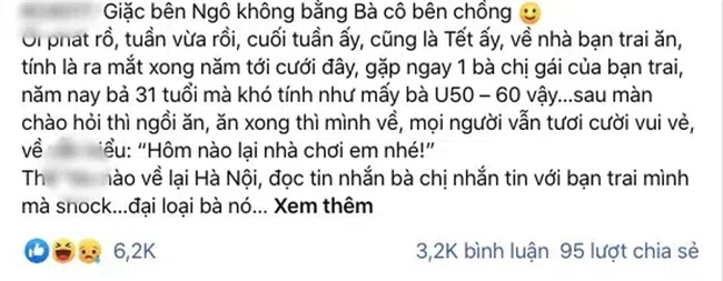 Tố chị chồng tương lai đã ế lại còn hay chê bai, ngăn cản đám cưới vì em dâu “ăn không mời, bới tìm miếng ngon”, cô gái bị “vỗ mặt” vì một lý do đanh thép! - Ảnh 1.