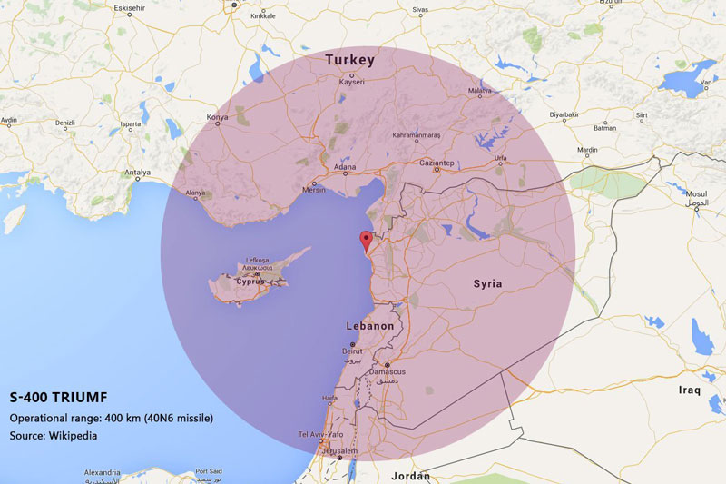 Báo Hy Lạp giải thích lý do hệ thống phòng không S-400 nằm im ở Syria suốt 3 năm