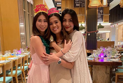 Đọ sắc cùng hai chị chồng, Tăng Thanh Hà vẫn nổi bật chiếm 'spotlight'