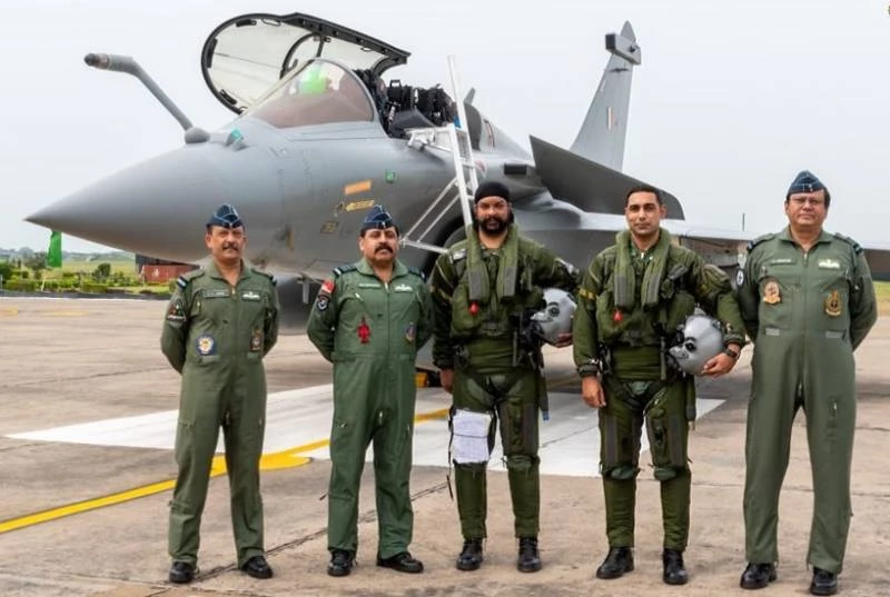 Tiêm kích Rafale của Không quân Ấn Độ. Ảnh: Topwar.