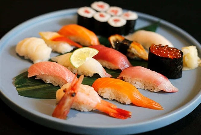 Sushi không nên ăn nhiều