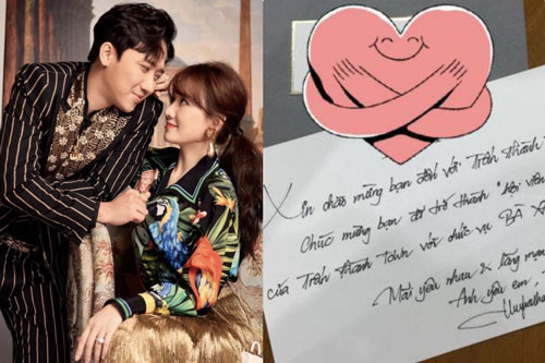 Hari Won hé lộ thư tay "ngọt hơn đường" Trấn Thành gửi 5 năm trước, hồi mới yêu chưa gì đã xưng hô lộ liễu thế này rồi
