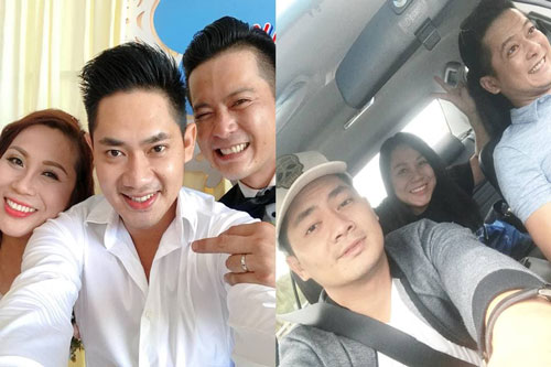 Hậu bị ném đá, Minh Luân chia sẻ loạt ảnh cùng vợ chồng Hoàng Anh: 'Đâu phải là dòng sông mà lúc cạn lúc đầy'