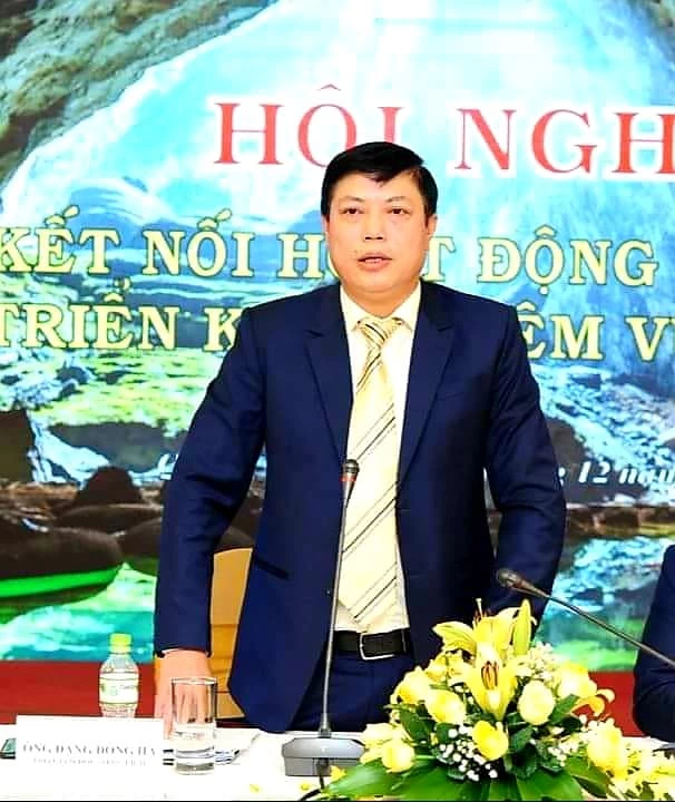 Ông Đặng Đông Hà Phó Giám đốc Sở Du Lịch Quảng Bình
