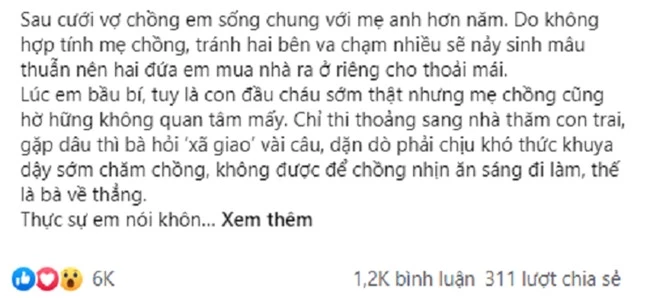 Mới đẻ chục ngày mẹ chồng đã sai xuống bếp nấu cơm, nàng dâu vui vẻ vâng dạ song tới bữa nhìn mâm cơm cô dọn mà bà hoảng hồn tái mặt - Ảnh 1.