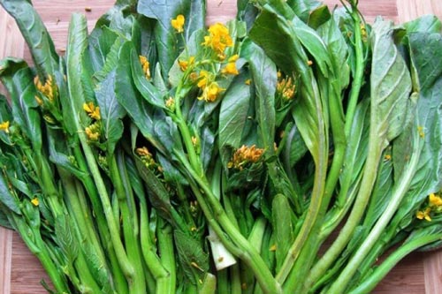 Rau cải ngồng đắng đặc sản Lạng Sơn được bà nội trợ yêu thích