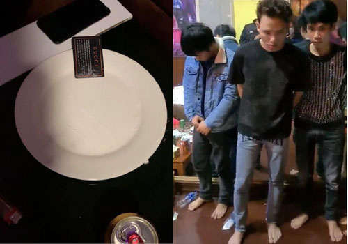 Bắt giữ nhóm thanh niên tàng trữ, sử dụng trái phép ma tuý tại Hà Nội