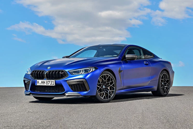 =7. BMW M8 Competition 2020 (thời gian tăng tốc từ 0-96 km/h: 2,5 giây).