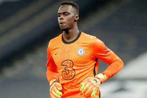 Edouard Mendy đang là vấn đề đáng lo ngại của Chelsea