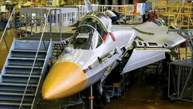 Tiêm kích tàng hình thế hệ năm Su-57 Felon của Không quân Nga. Ảnh: Avia-pro.