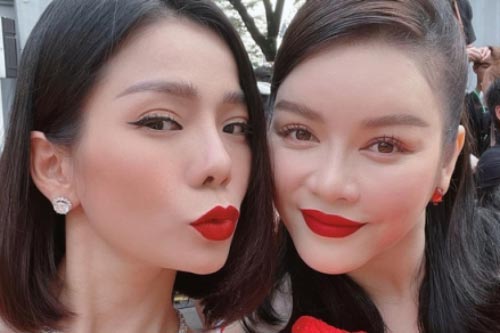 Lý Nhã Kỳ đọ sắc với Lệ Quyên nhưng kim cương, hột xoàn mới là tâm điểm