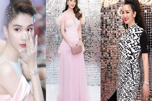 Ngọc Trinh đọ sắc với "đàn chị" Trương Ngọc Ánh, Giáng My