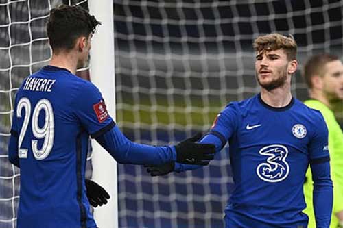 Havertz và Werner cùng ghi bàn, Lampard đắc thắng đập tan chỉ trích