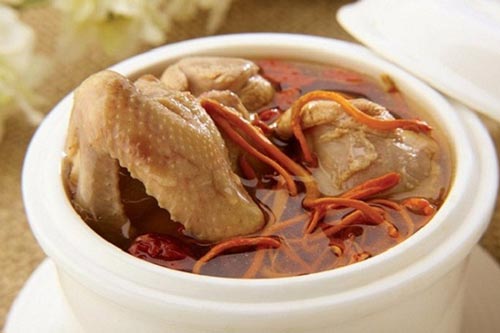 Cách chế biến gà hầm đông trùng hạ thảo thơm ngon, bổ dưỡng
