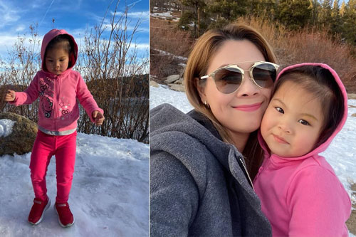 Bị nhắc nhở vì cho con mặc đồ mỏng manh nghịch tuyết, Thanh Thảo lên tiếng