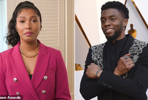 Vợ nghẹn ngào tưởng nhớ tài tử 'Black Panther'