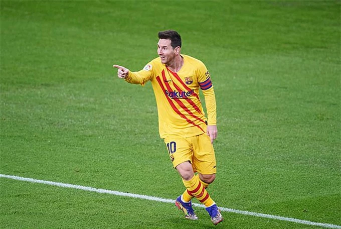 Messi thoải mái và lập tức nổ súng ầm ầm trở lại