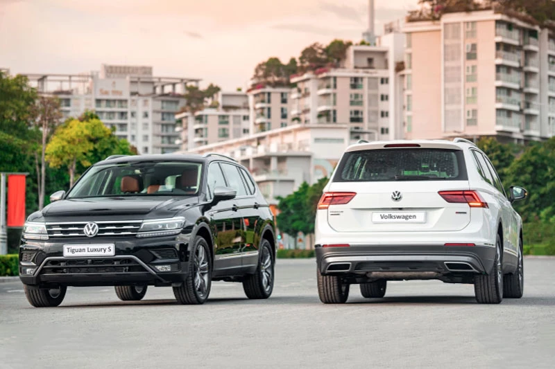Volkswagen Tiguan Luxury S và Tiguan Elegance 2021.