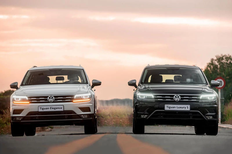 Volkswagen Tiguan Luxury S và Tiguan Elegance 2021.
