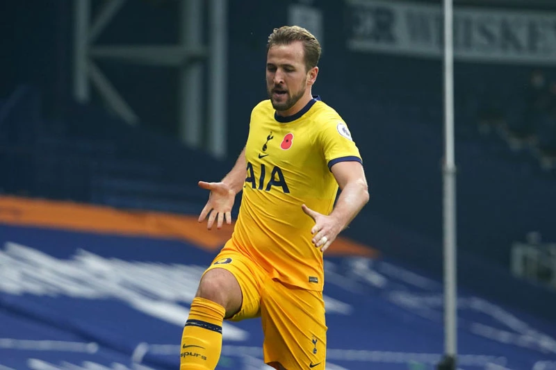 Tiền đạo: Harry Kane (Tottenham, điểm số trung bình: 9,13).