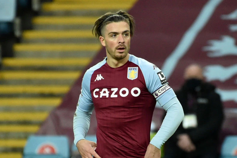 Tiền đạo: Jack Grealish (Aston Villa, điểm số trung bình: 8,74).