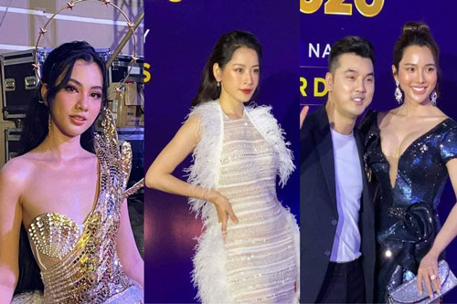 Dàn sao lộng lẫy tham dự thảm đỏ Ngôi Sao Xanh 2020: Cẩm Đan lần đầu lộ diện sau hẹn hò với chồng cũ Lệ Quyên