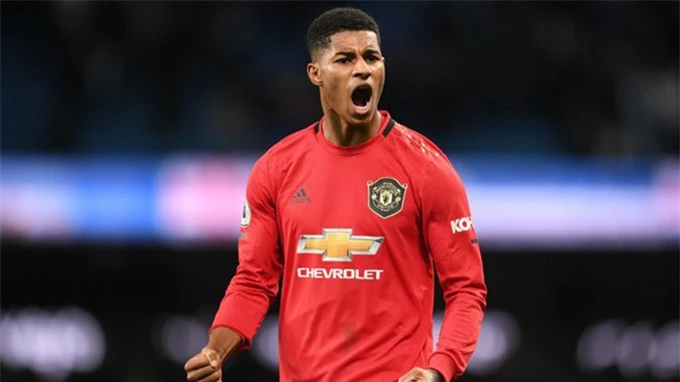 Rashford là chân sút số 2 của M.U ở Ngoại hạng Anh 2020/21