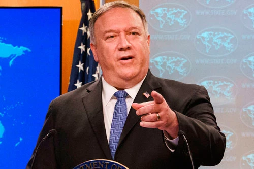 Ngoại trưởng Mỹ Mike Pompeo.