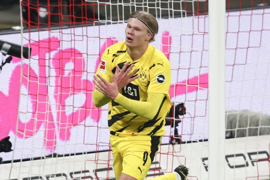 Tiền đạo: Erling Haaland (Borussia Dortmund, 20 tuổi, định giá chuyển nhượng: 100 triệu euro).