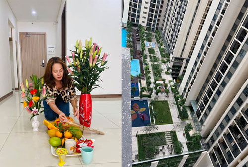 Vợ cũ Thành Trung hé lộ căn hộ mới tại TP Hồ Chí Minh