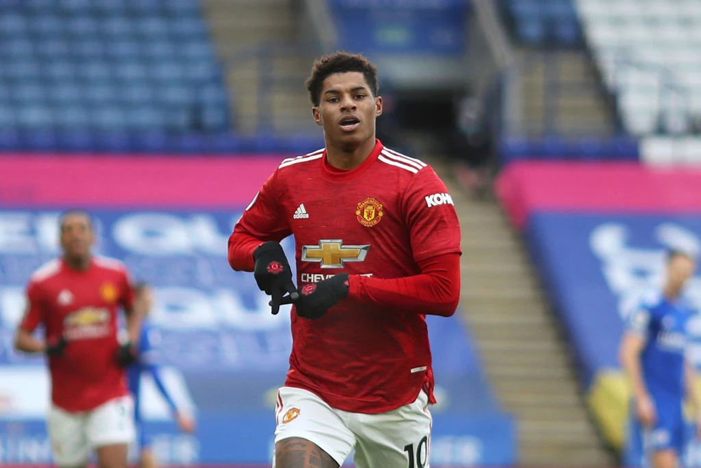 Tiền đạo: Marcus Rashford (M.U).