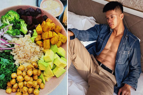 Trọng Hiếu hé lộ thực đơn ăn uống, tập luyện để có body vạm vỡ