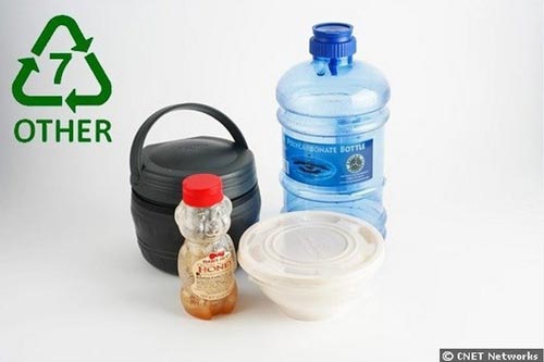 Lưu ý các ký hiệu đưới đáy chai, hộp nhựa để tránh bị nhiễm độc