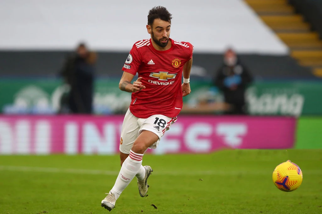 Tiền vệ: Bruno Fernandes (M.U).