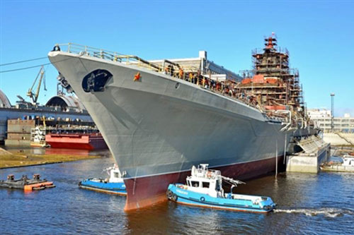 Đối phương nên lo ngại 480 tên lửa của 'Đô đốc Nakhimov'
