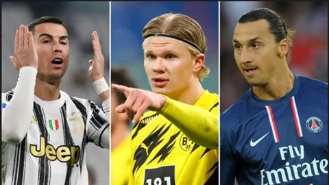 Vượt Ronaldo và Ibrahimovic, Haaland đạt mốc 25 bàn nhanh nhất thế kỷ