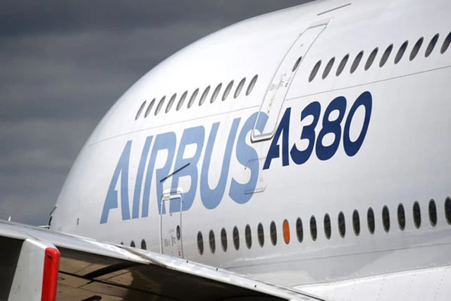 Chiếc A380 của Airbus. Ảnh: Forbes.