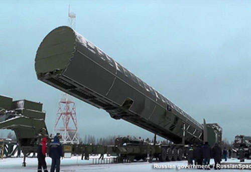 ICBM Sarmat đủ sức xóa sổ một lãnh thổ lớn